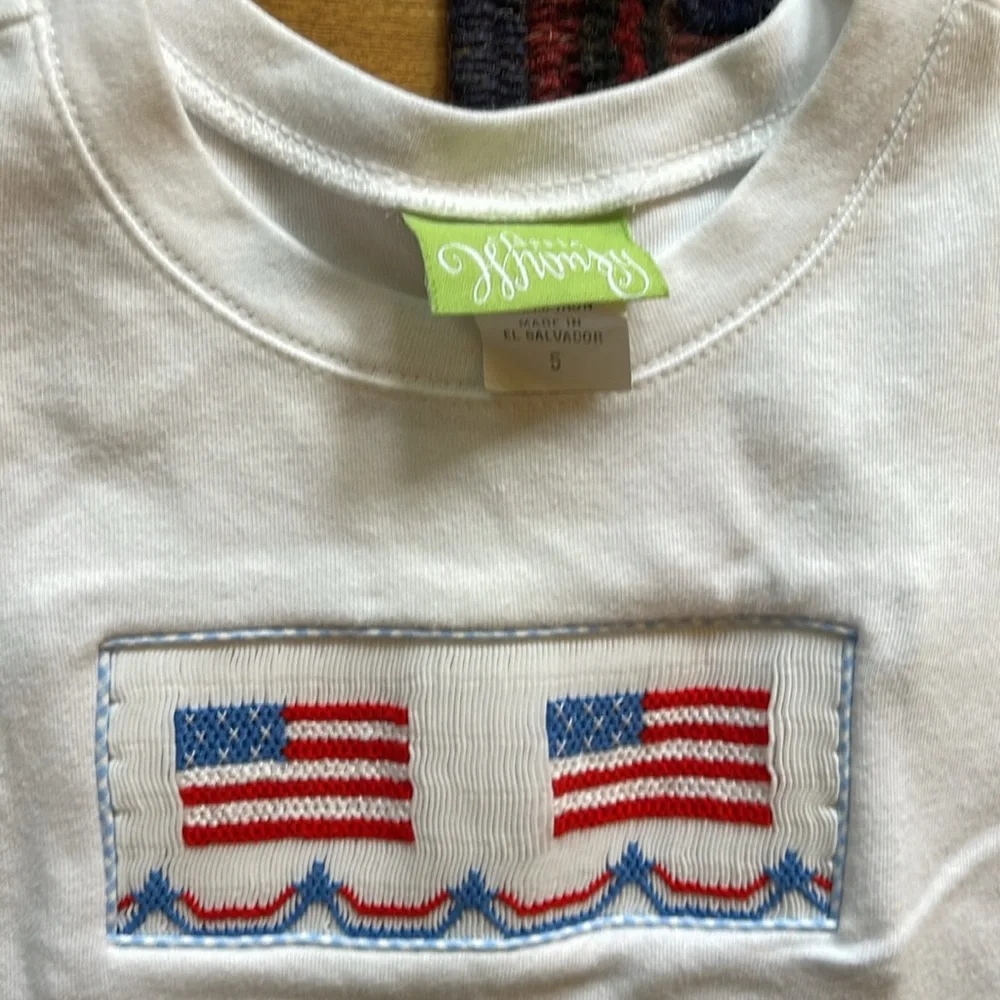 Classical Whimsey Boys - size 5 - knit smocked set - Picture 2 of 3